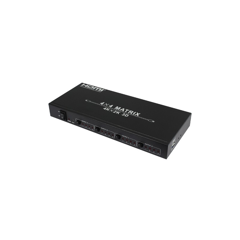4K(3840×2160)対応4入力4出力HDMI切替機【THD44MSP-4K】発売