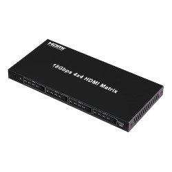 THD44MSP-4K60S Ultra HD 4x4 HDMI Matrix Switch 4K @60Hz With IR Remote